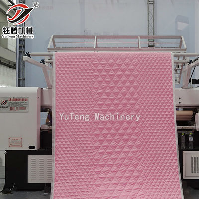 Precision Lock Stitch Multi Needle Quilting Machine Untuk Pakaian Tempat Tidur