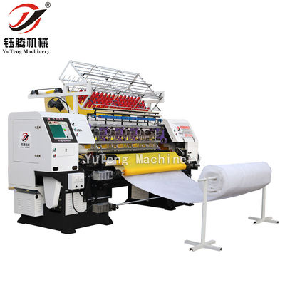 3.5KW PLC Komputerisasi Multi Jarum Quilting Mesin Kunci jahitan
