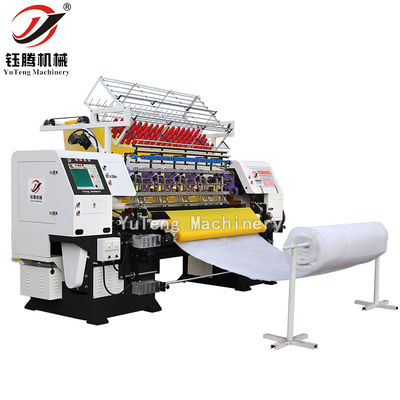 Multi Needle Shuttle Komputer Mesin Quilting