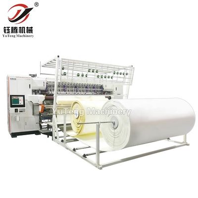 Continuous Lock Stitch Computerized Chain Stitch Quilting Machine 1200RPM Mesin penyamakan rantai 1200RPM