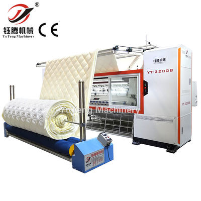 mesin penutup kasur komputerisasi Double Chain Stitch Multi Needle