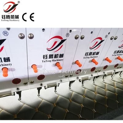 High Precision Computerized Quilting Embroidery Machine Otomatis Untuk Pakaian Tempat Tidur