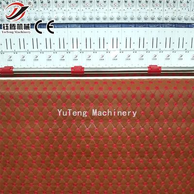 High Precision Computerized Quilting Embroidery Machine Otomatis Untuk Pakaian Tempat Tidur