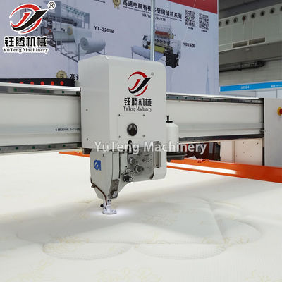 High Speed Komputerisasi Single Jarum Quilting Machine Untuk Kasur Panel Bedspread
