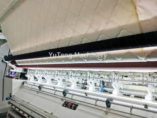 Quilting Industri Komputerisasi Mesin Jahit Multi Needle Mattress Looper Kecepatan Tinggi