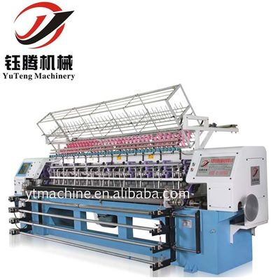 128" Komputerisasi Multi Jarum Quilting Mesin Untuk Shuttle Jahit