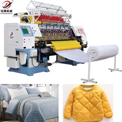 mesin quilting shuttle kecepatan tinggi untuk kain selimut