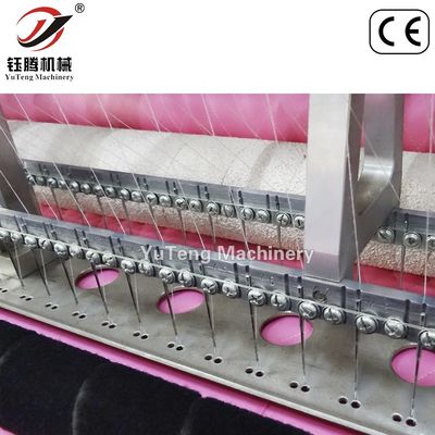 Shuttle Jacket Kain Mesin Quilting Komputerisasi Multifungsi