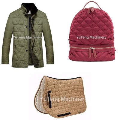 Shuttle Jacket Kain Mesin Quilting Komputerisasi Multifungsi