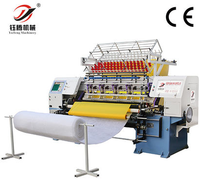 Multifunction Lock Stitch Quilting Machine Kecepatan Tinggi Untuk Selimut 1650mm Lebar
