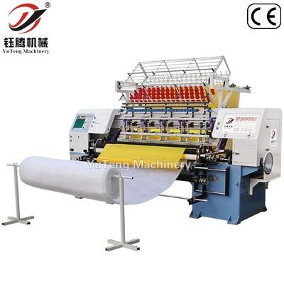 Multi Needle Lock Stitch Quilting Machine Presisi Tinggi 380V 50HZ 3 Fase