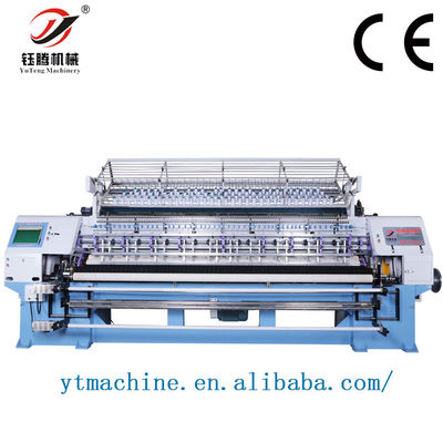 Comforter Lock Stitch Quilting Machine Komputerisasi Lebar 3300mm