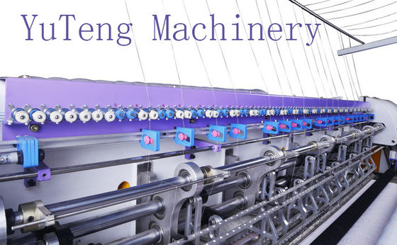 Comforter Lock Stitch Quilting Machine Komputerisasi Lebar 3300mm