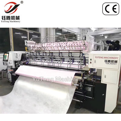 PLC Komputerisasi Lock Stitch Quilting Machine untuk membuat selimut