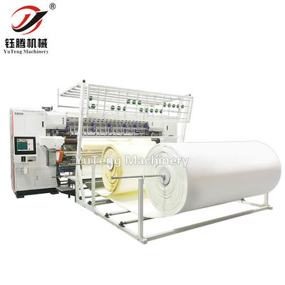 Rantai jahitan Komputerisasi Multi Jarum Quilting Mesin Kecepatan Tinggi 1200RPM