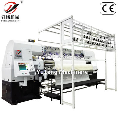 Mesin Quilting Multi Needle Shuttleless Komputerisasi yang Digunakan untuk Membuat Panel Kasur