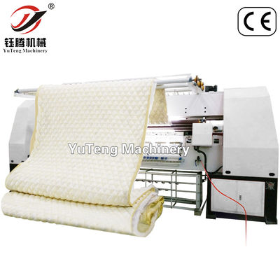 Mesin Quilting Multi Needle Shuttleless Komputerisasi yang Digunakan untuk Membuat Panel Kasur