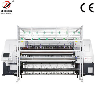 Mesin Quilting Multi Needle Shuttleless Komputerisasi yang Digunakan untuk Membuat Panel Kasur