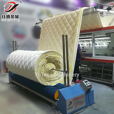 60Hz Fabric Roller Machine Untuk Foam Cloth Fabric Leather Dengan Lebar Winding Dalam 2500mm