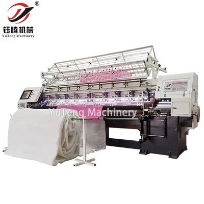 YGB128 Otomatis Komputerisasi Multi Jarum Heavy Duty Mesin Jahit Selimut dan Selimut membuat