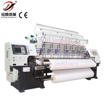 Lock Stitch Mesin Quilting Otomatis Dengan Multi Jarum Rumah Tekstil Kain Quilting