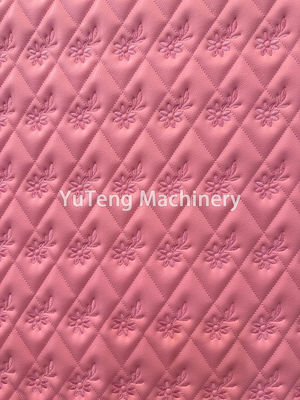 Komputerisasi Industrial Double Row Rotary Hook Quilting Machine Untuk Membuat Pakaian Kulit Dan Vanity