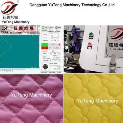 Yuteng Komputerisasi Multi-jarum Flying Shuttle Quilting Machine untuk Produksi Cepat