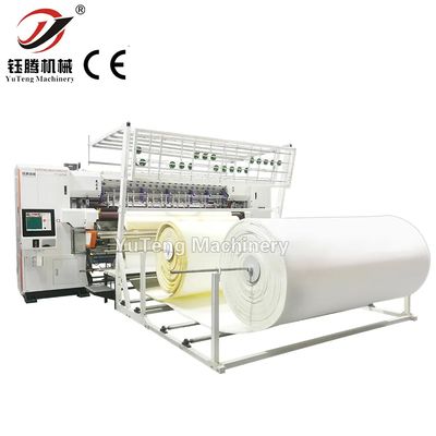 Otomatis Komputerisasi Non Shuttle Chain Stitch Multi Needle Quilting Machine Untuk Kasur