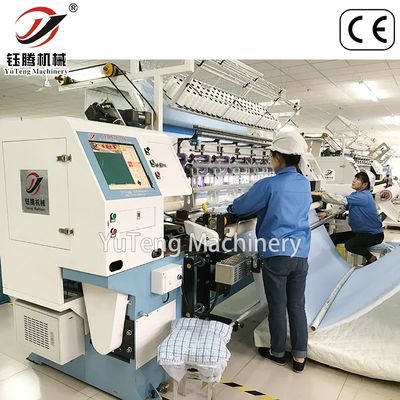 Komputerisasi Mesin Quilting Multi Needle Shuttle Kecepatan Tinggi Untuk Seat Cover Bedspread