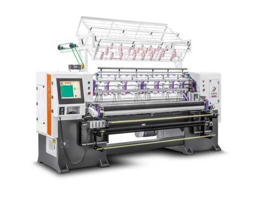 Ultra High Speed Komputerisasi Lock Stitch Multi Needle Quilting Machine Untuk Membuat Katil Tekstil