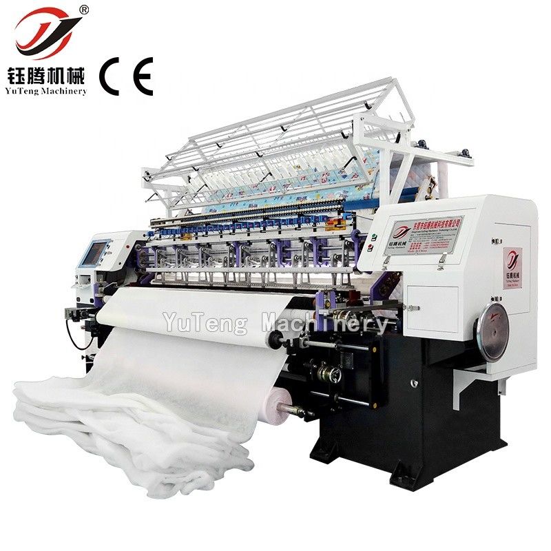 Otomatis 96 Inci High Speed Multi Jarum Quilting Mesin Untuk Tempat Tidur Sofa Cover Quilt